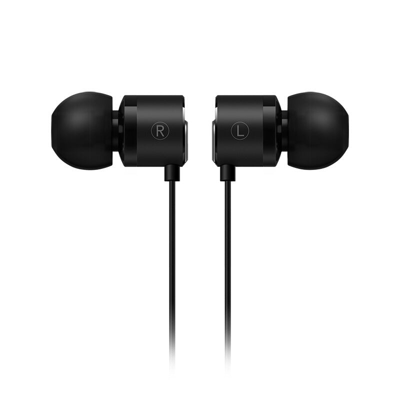 Auriculares Deportivos Negros Tipo in-ear.