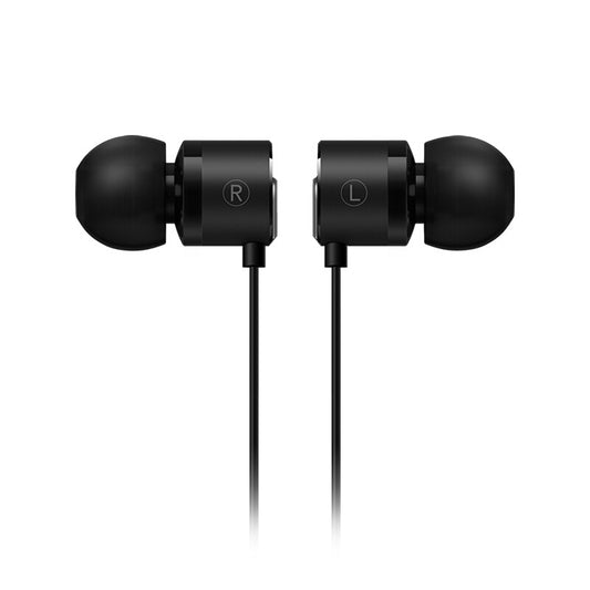 Auriculares Deportivos Negros Tipo in-ear.