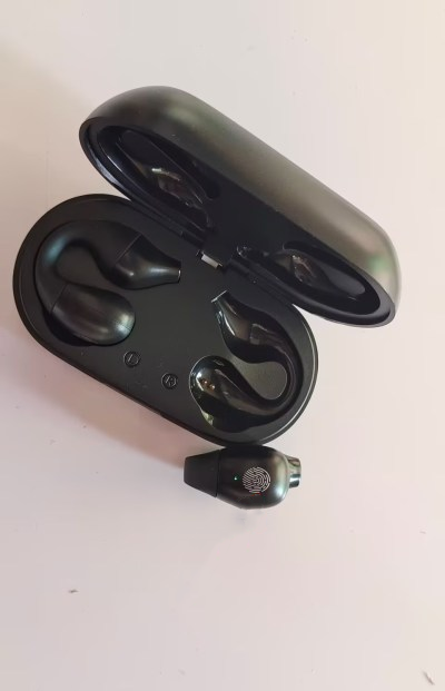 Auricular Con Clip Para La Oreja Bluetooth 5.2 HIFI Táctil Deportivo Con Cancelación De Ruido