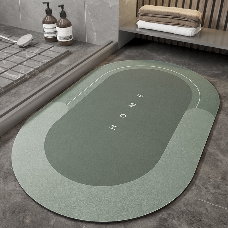 Alfombra de baño hogar de secado rápido dormitorio almohadilla impermeable