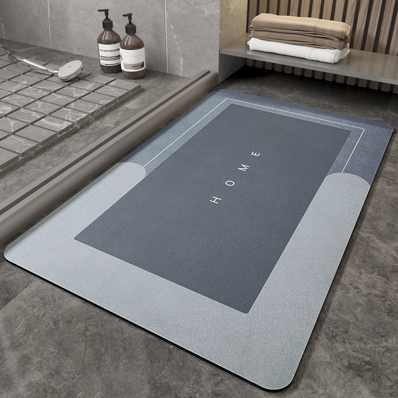 Alfombra de baño hogar de secado rápido dormitorio almohadilla impermeable