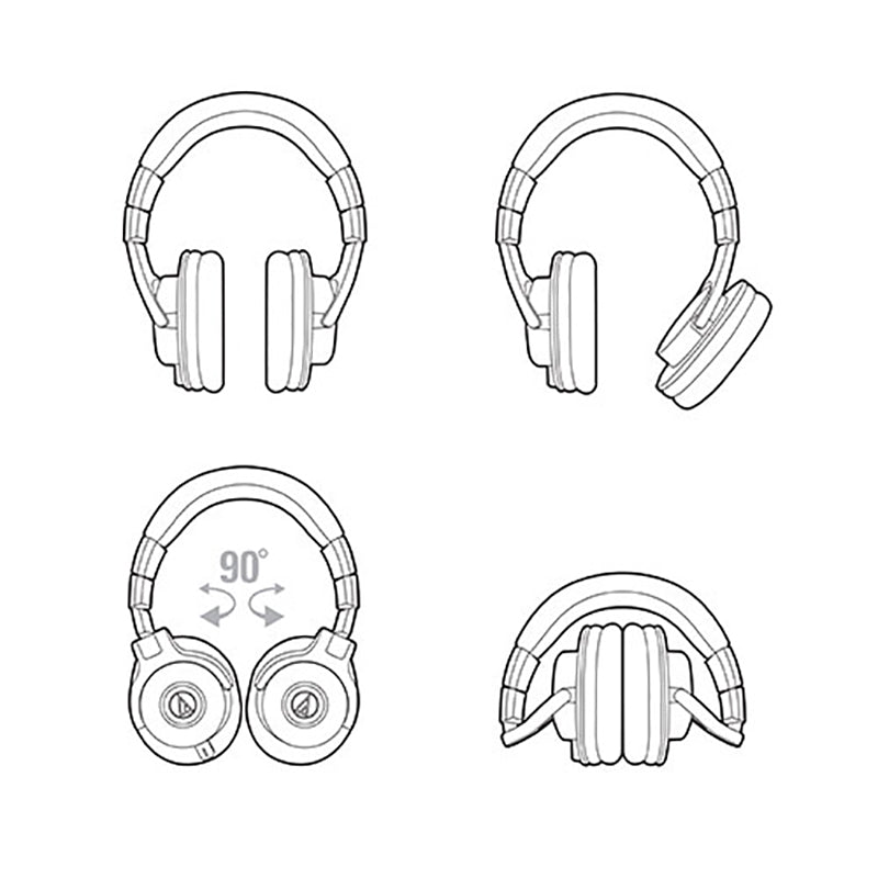 Auriculares Portátiles de Monitorización HIFI ATH-M40x