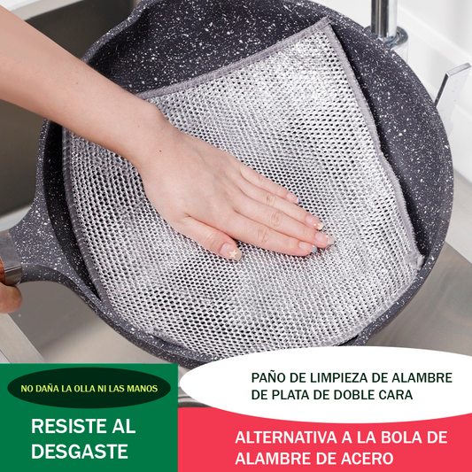 ESTROPAJO DE LAVADO PARA TRASTES 10PCS [doble capa]