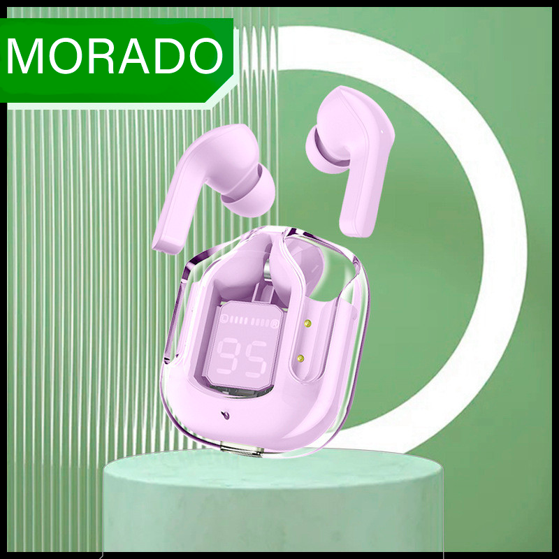 Mini Auricular Verdadero Inalámbrico Transparente Con Reducción De Ruido