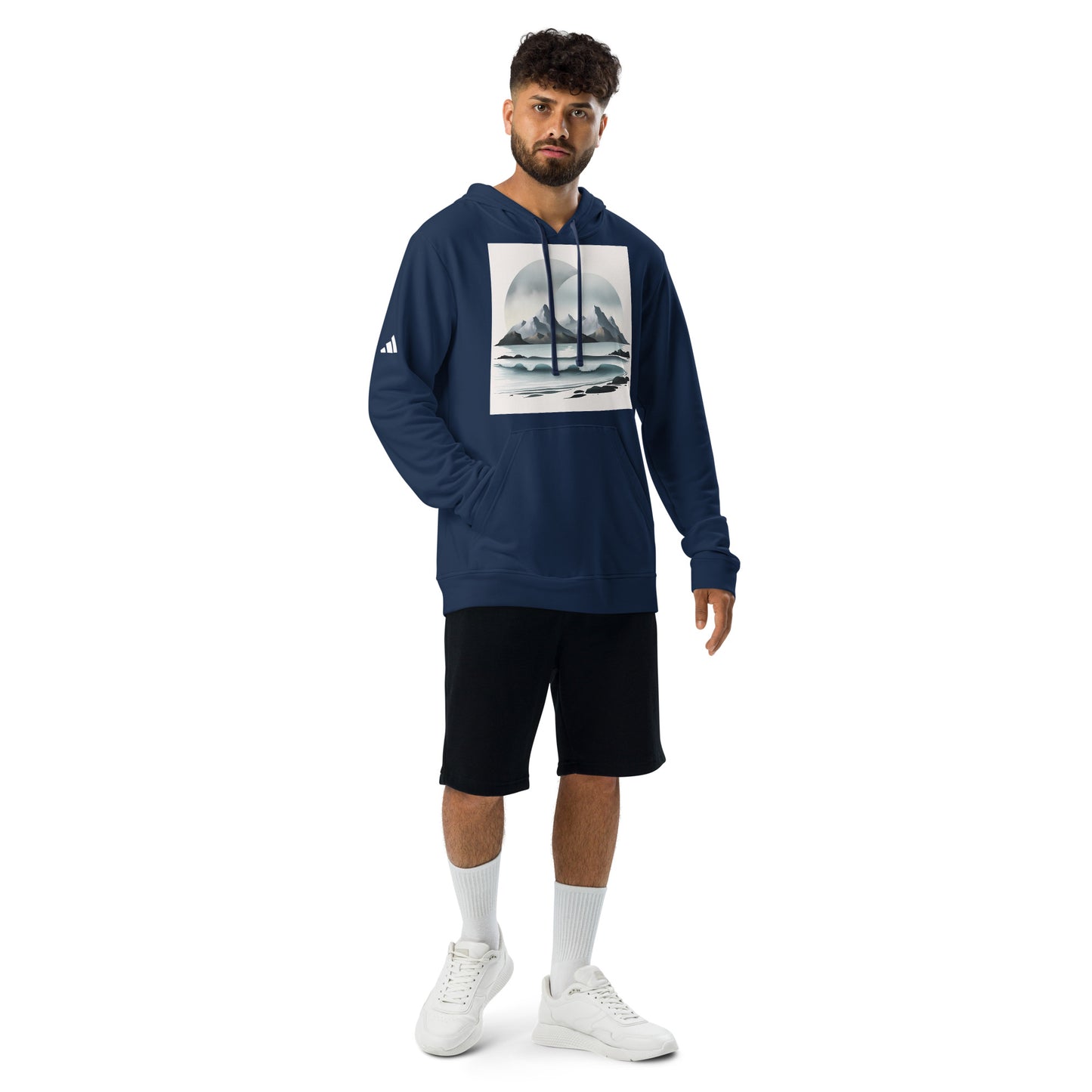 Sudadera de felpa con capucha adidas