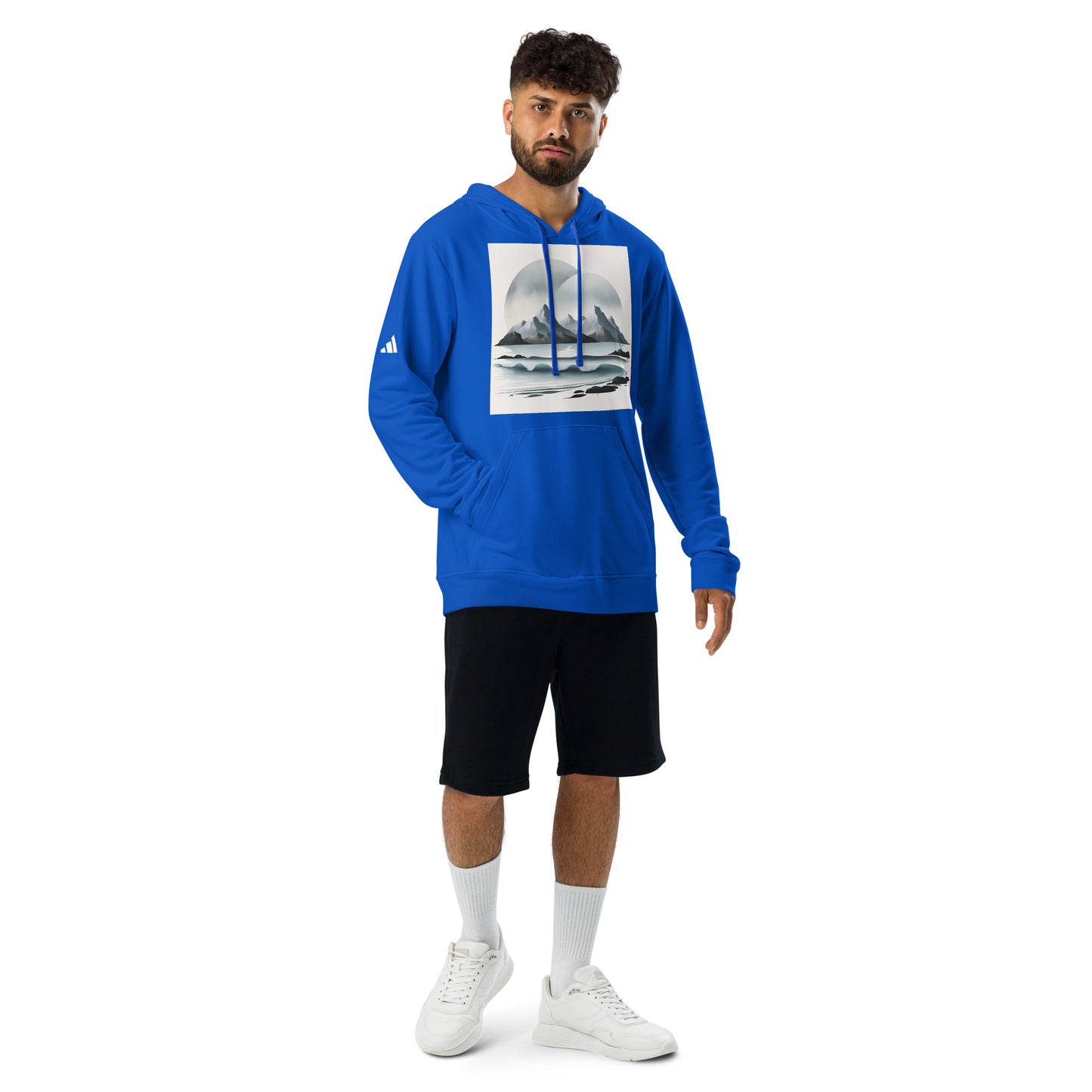 Sudadera de felpa con capucha adidas