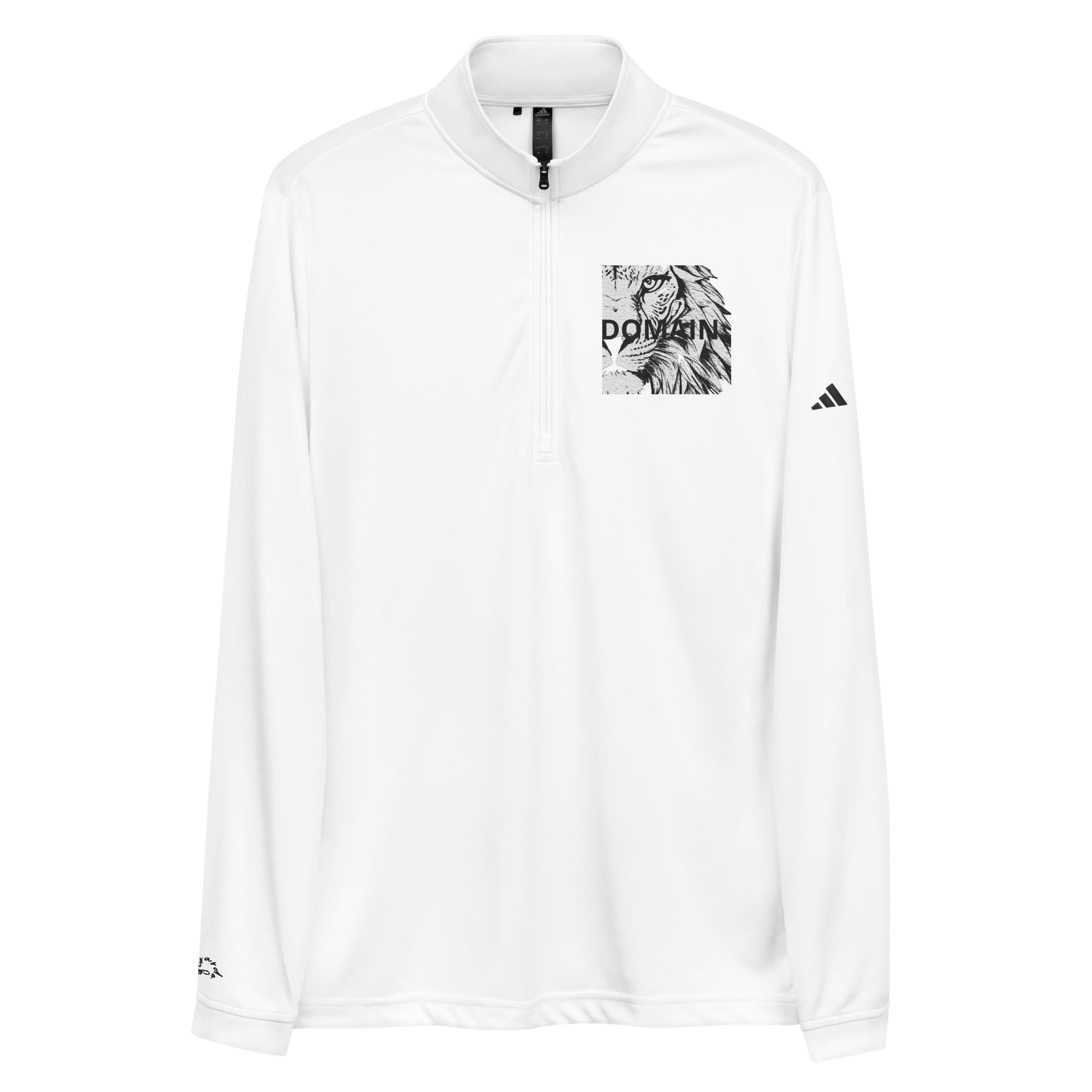 Sudadera cremallera 3/4 adidas Bordado De Un Leon Domain