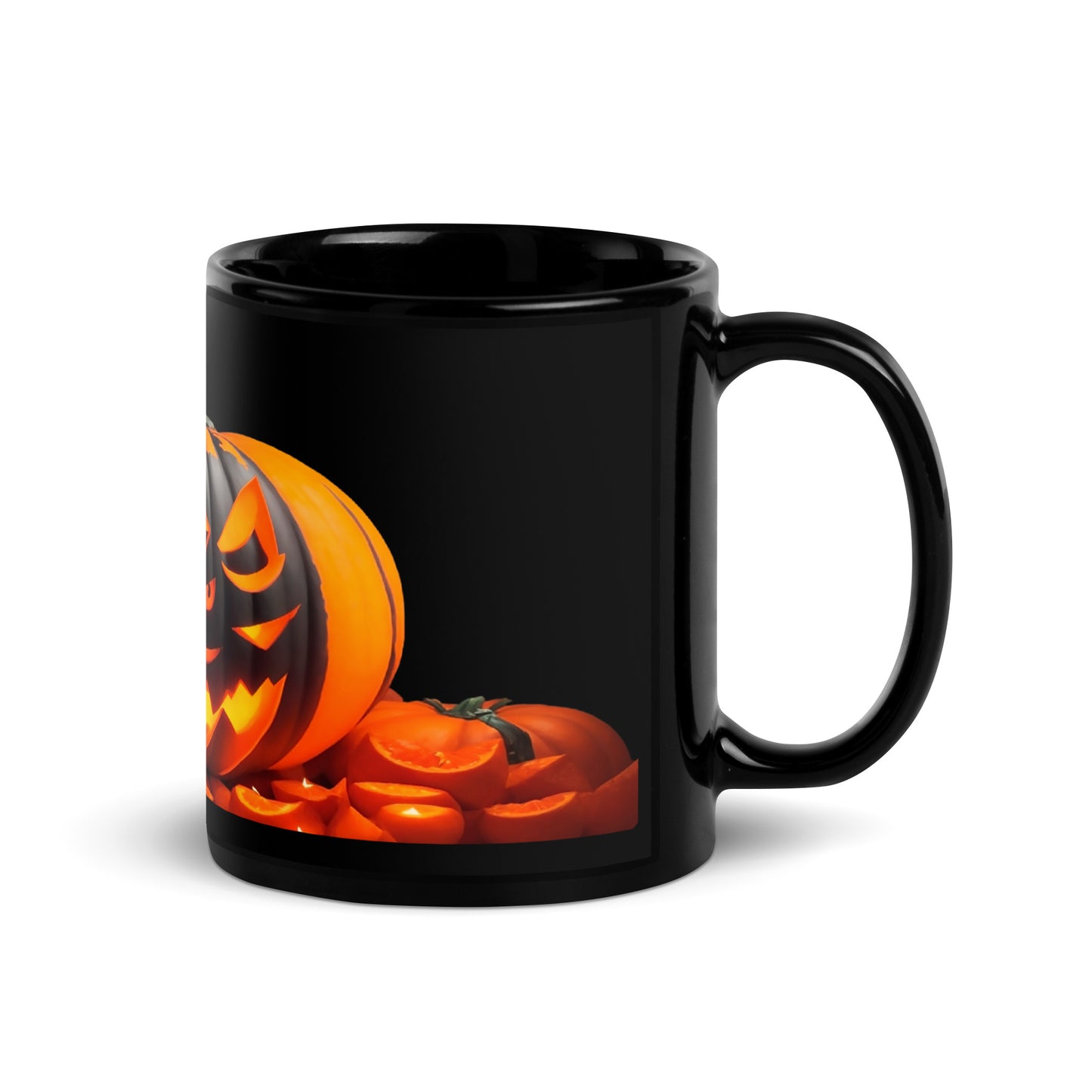 Taza negra brillante para tener una magia Sobrenatural