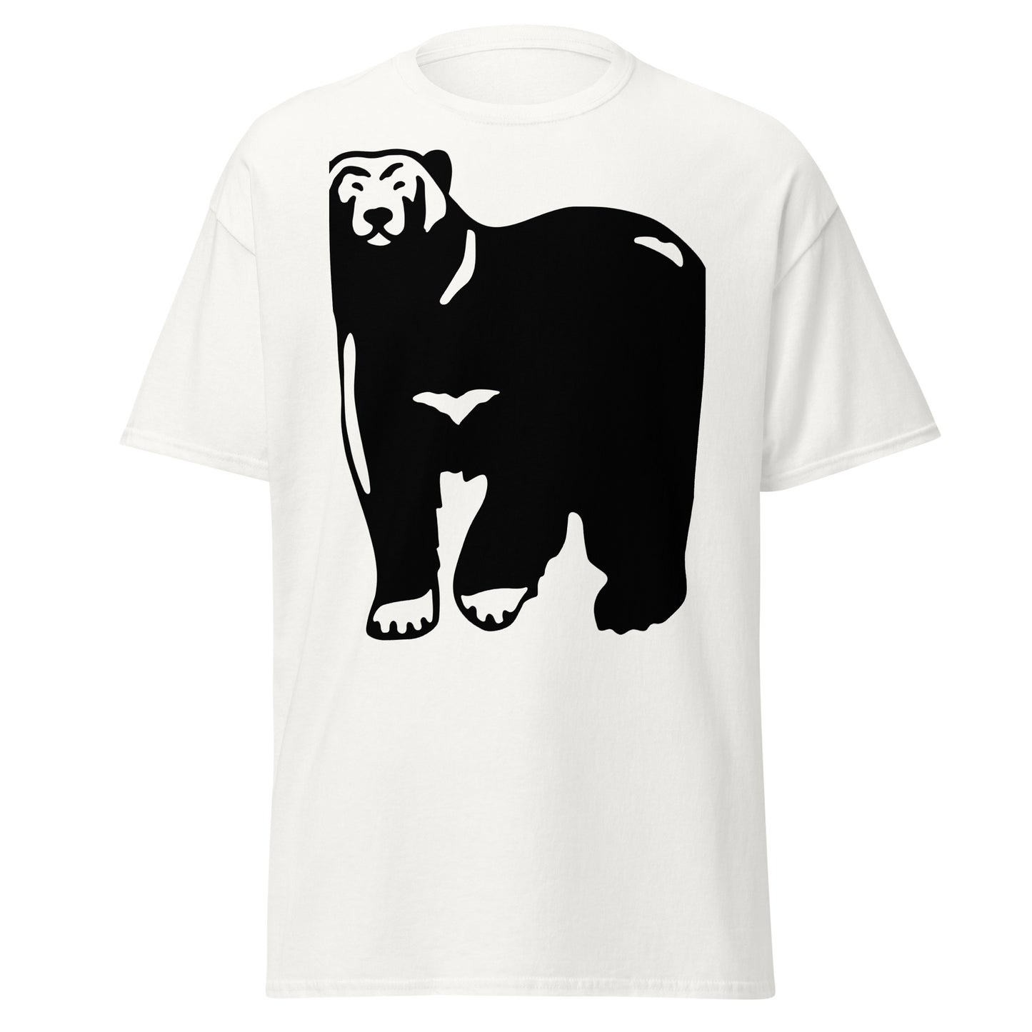 Camiseta De Hombre Con Estampado De Oso