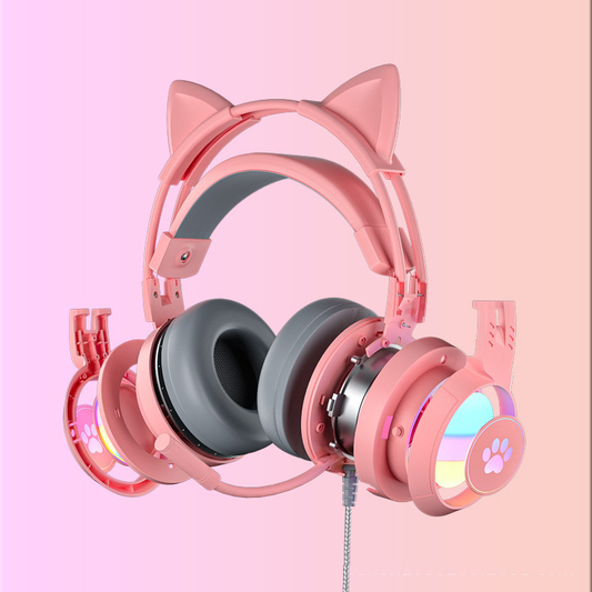 Audifonos Con Diseño de Orejas De Gato