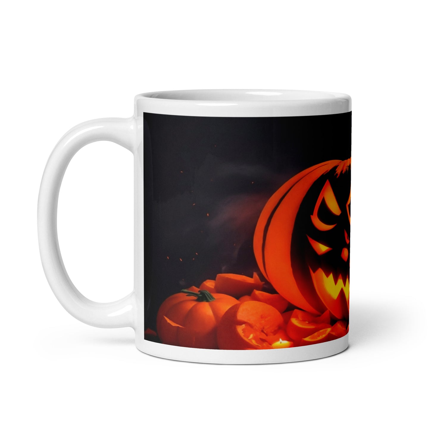 Taza con imagen de Calabaza para entrar a lo sobrenatural