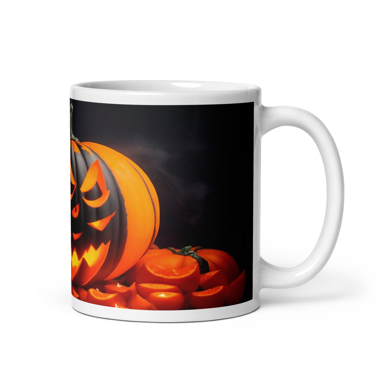 Taza con imagen de Calabaza para entrar a lo sobrenatural